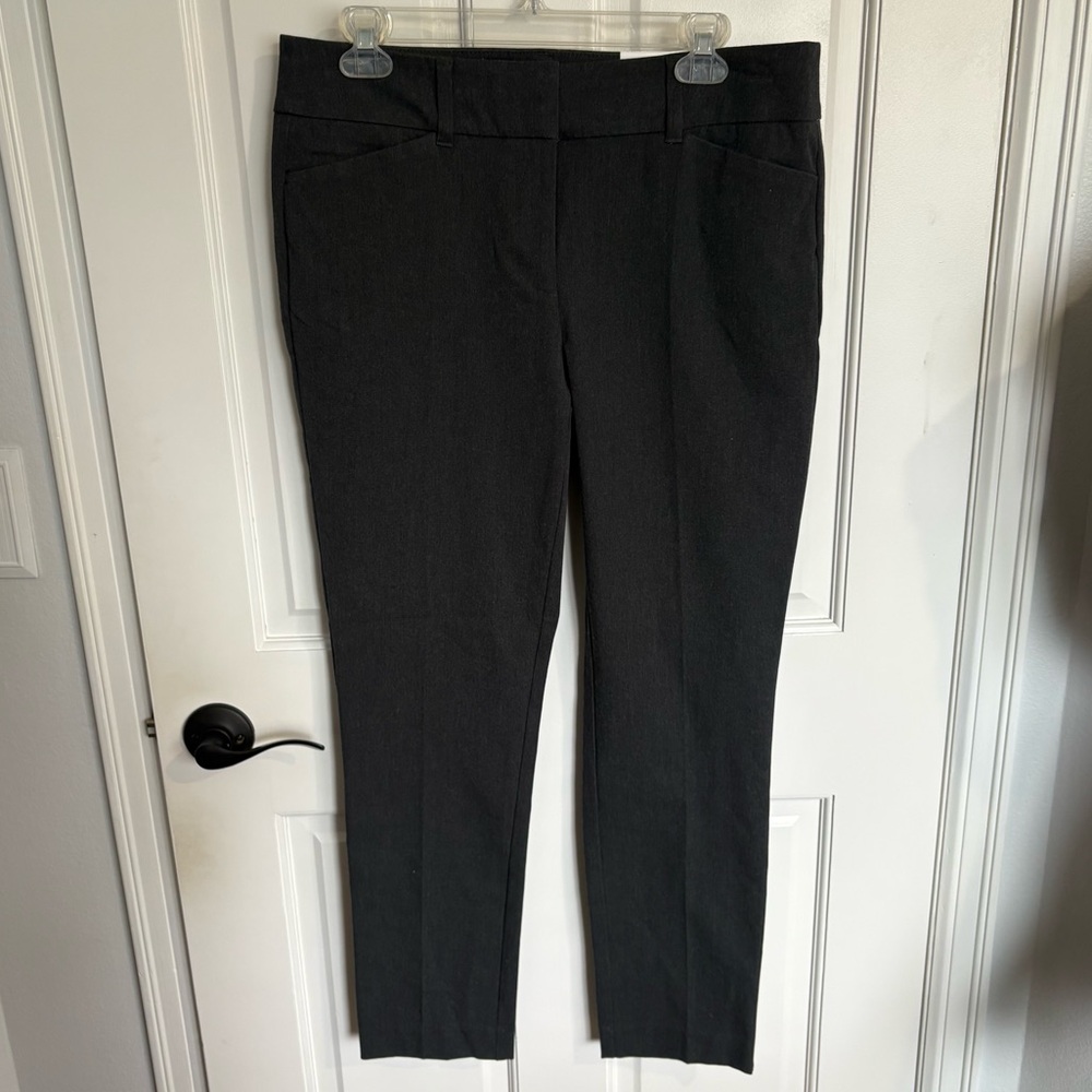 Loft Modern Skinny Ankle Dress Pants Slim Trousers Dressy Business Meeting Work